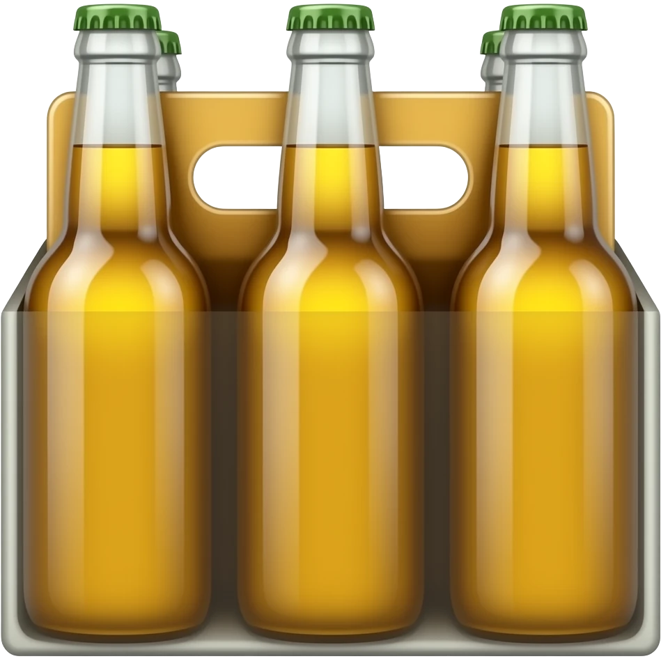 six pack no person emoji