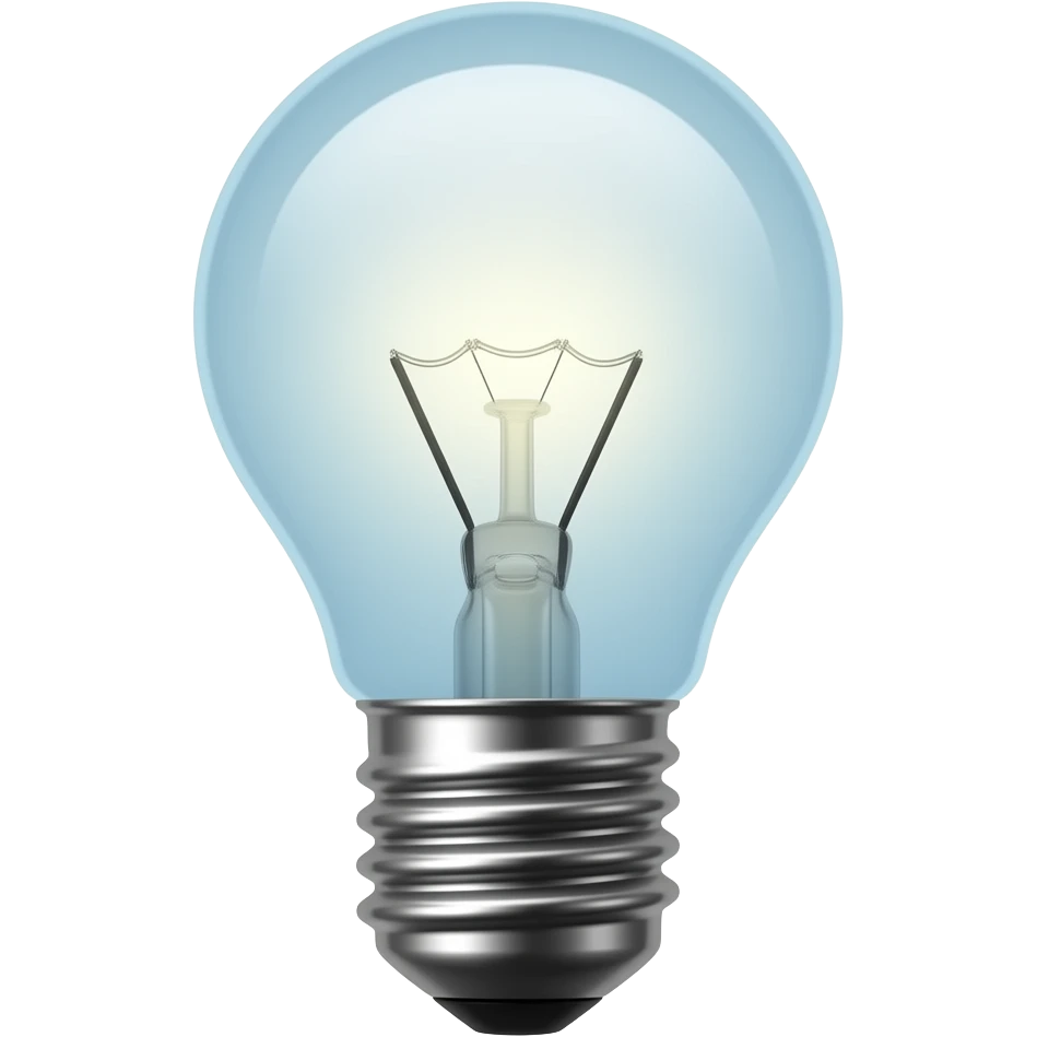 light bulb emoji