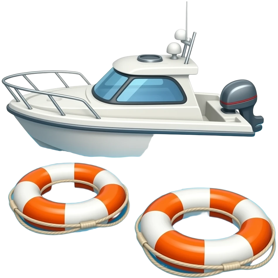 🛟🛟🛥️ emoji