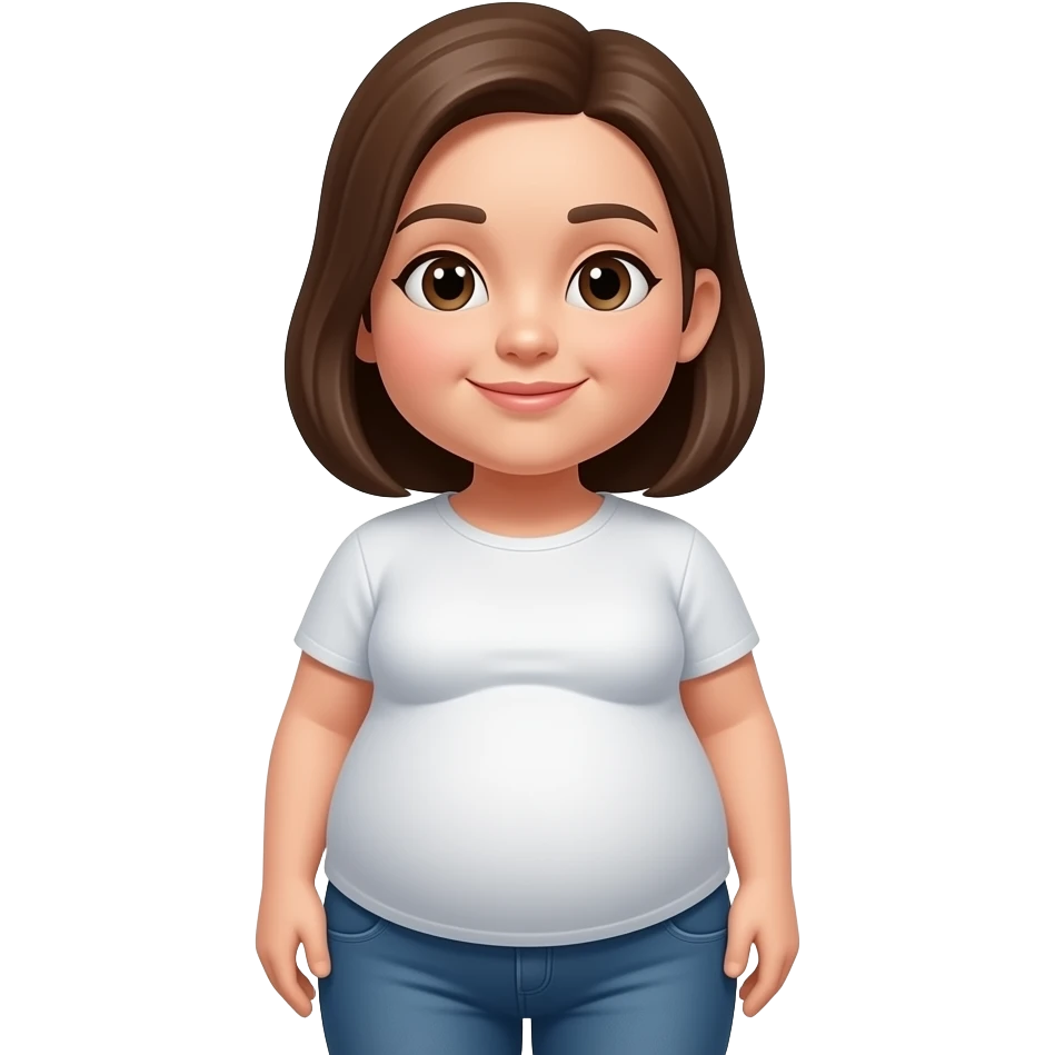 Mache den Bauch noch runder und dicker emoji