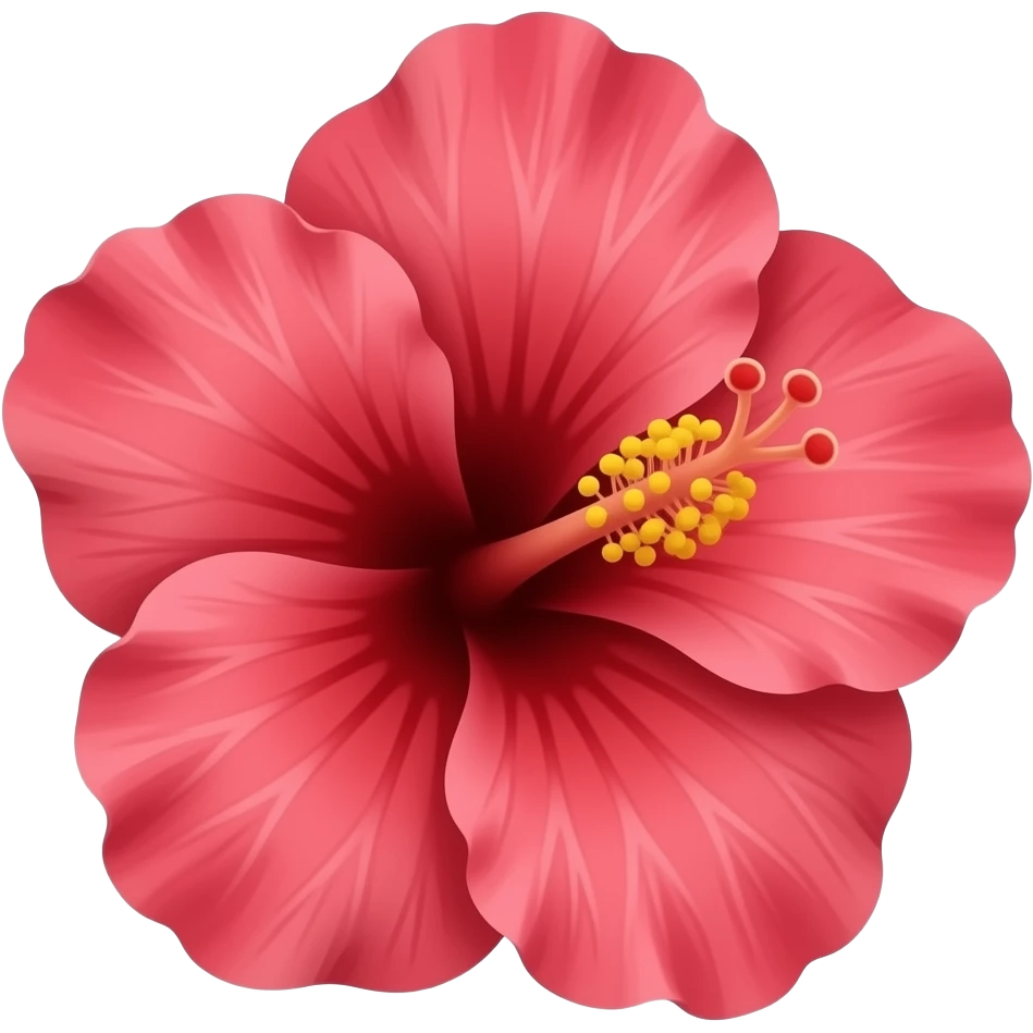 hibiscus flower emoji