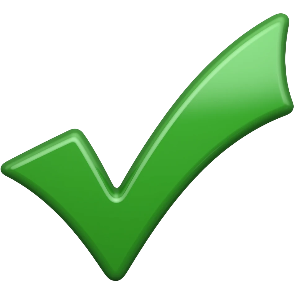 tick green emoji