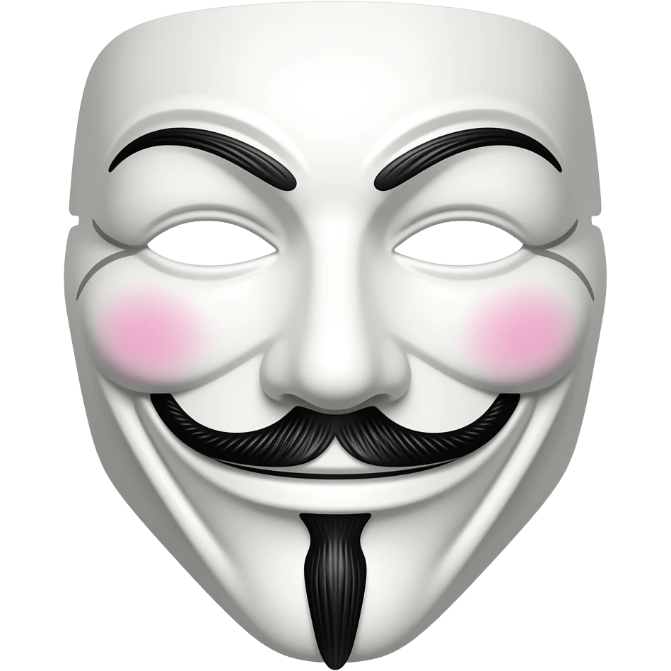 Máscara de dali, el de la casa de papel emoji