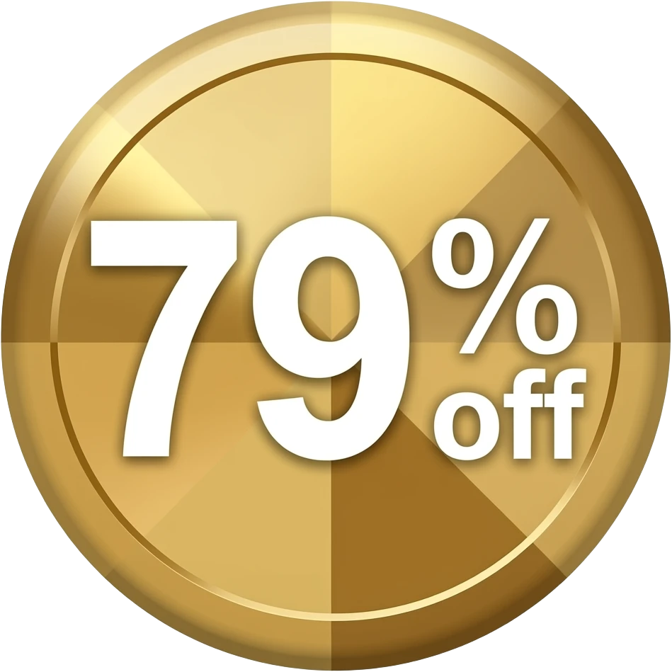 79% off emoji