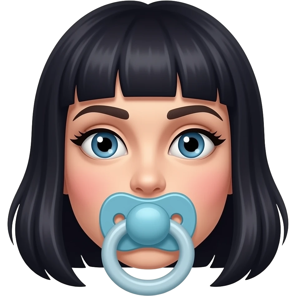 Melanie Martinez pacifier emoji