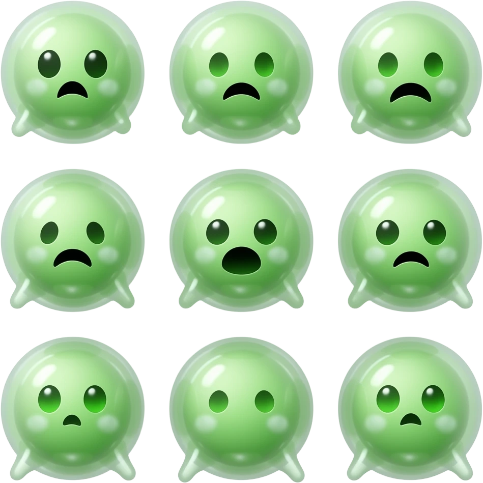 Ectoplasm balls emoji