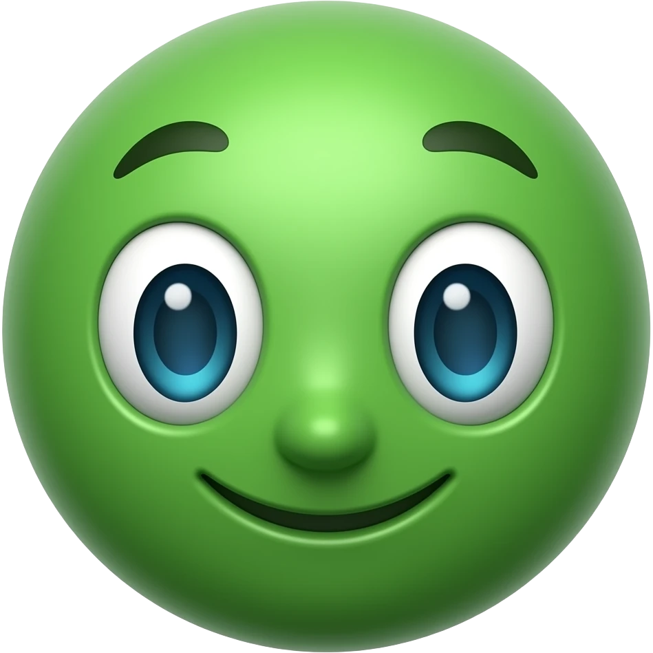 Green fn emoji