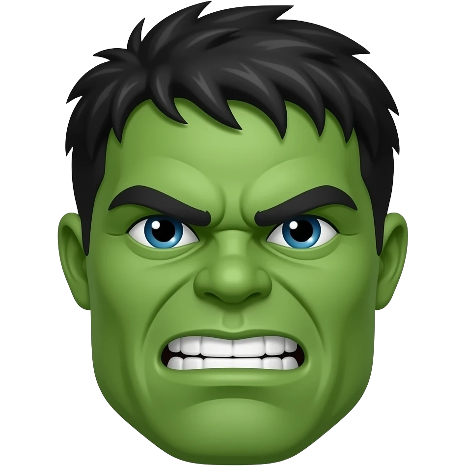 Hulk Face emoji