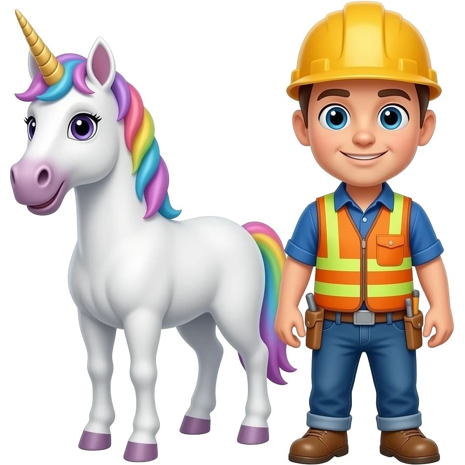 🦄👨🏻‍🏭 emoji