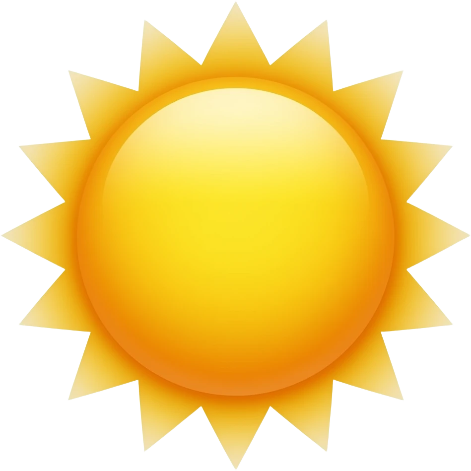 Sun emoji
