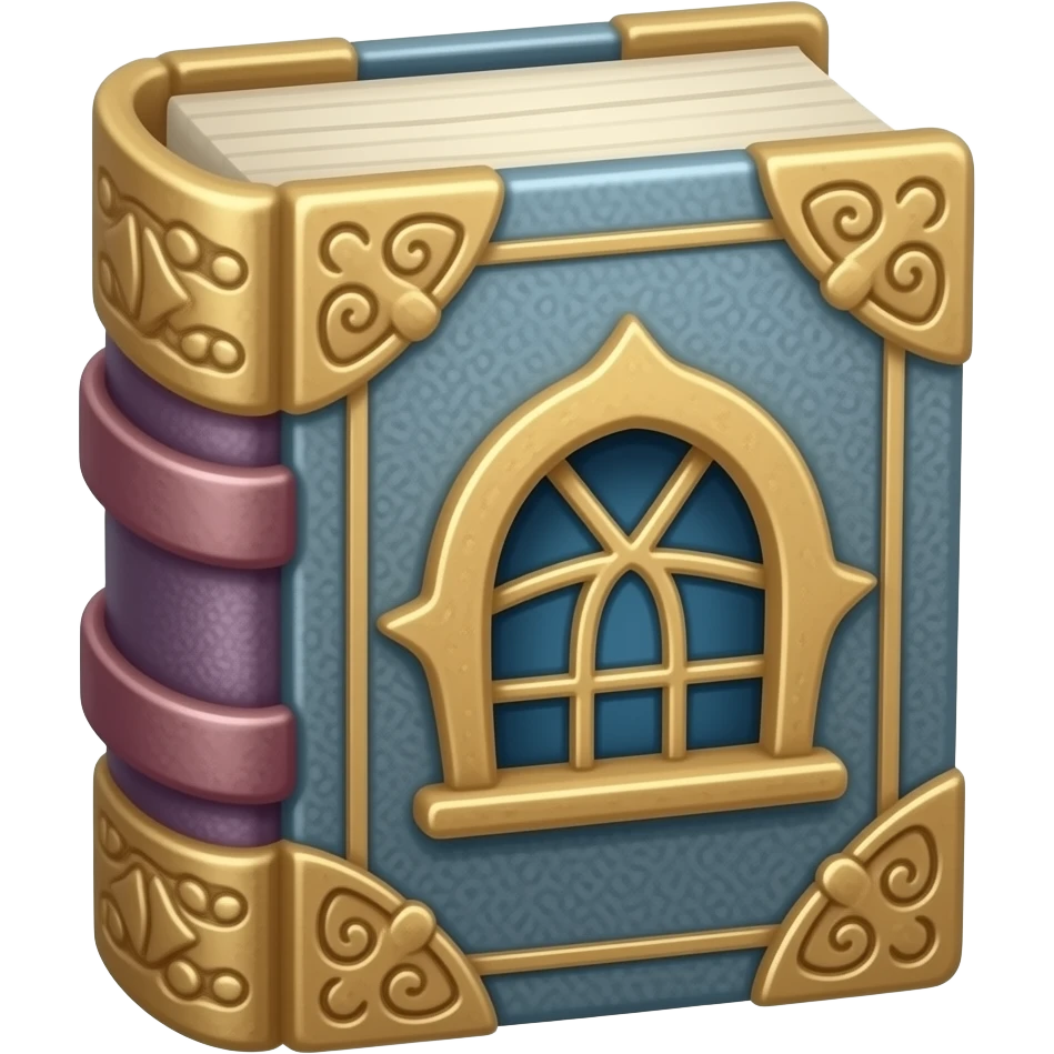 Fairytale. Book emoji