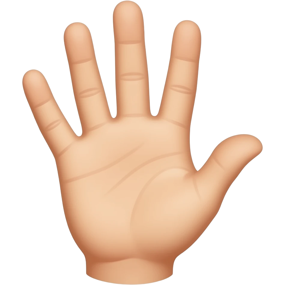 Polydactyly emoji