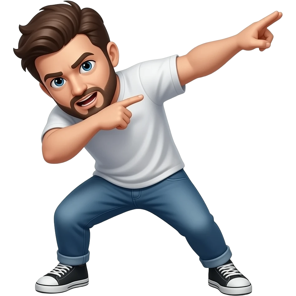 horror dab emoji