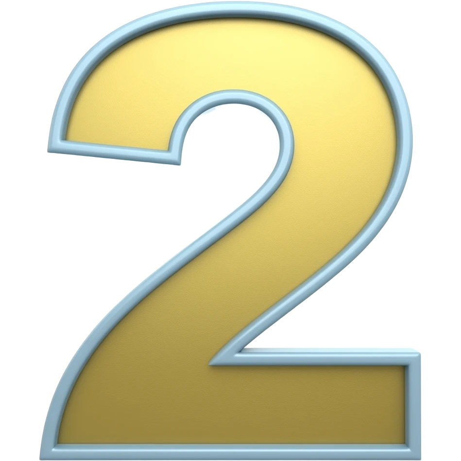 number three emoji