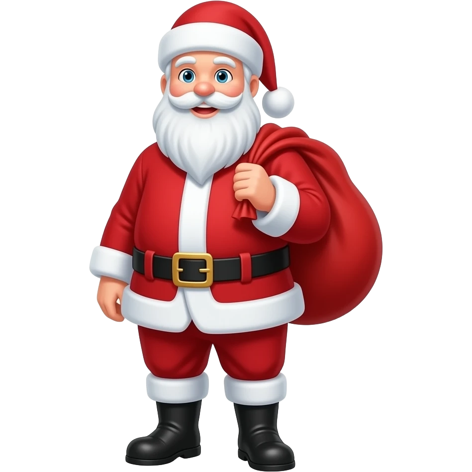 Classic Santa Claus emoji