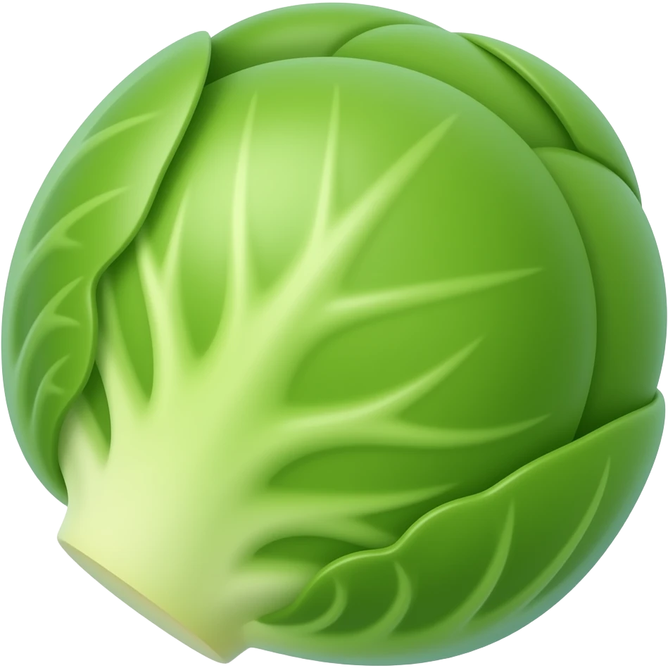 Brussels sprout emoji emoji