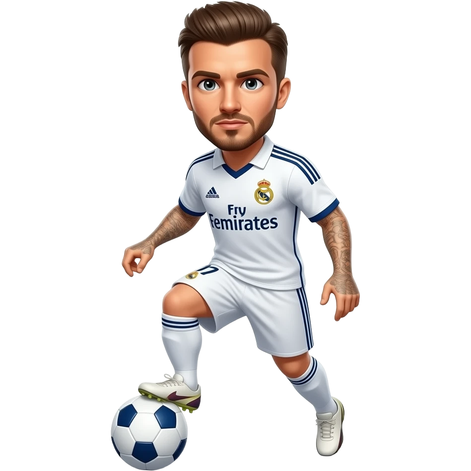 backham real madrid emoji