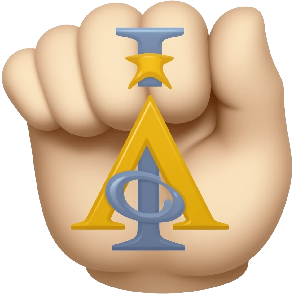 zeta tau alpha hand symbol emoji