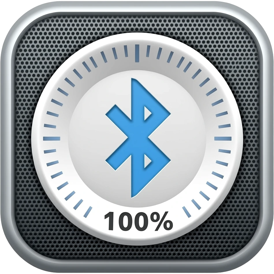 Bluetooth speaker Volume ∞% emoji