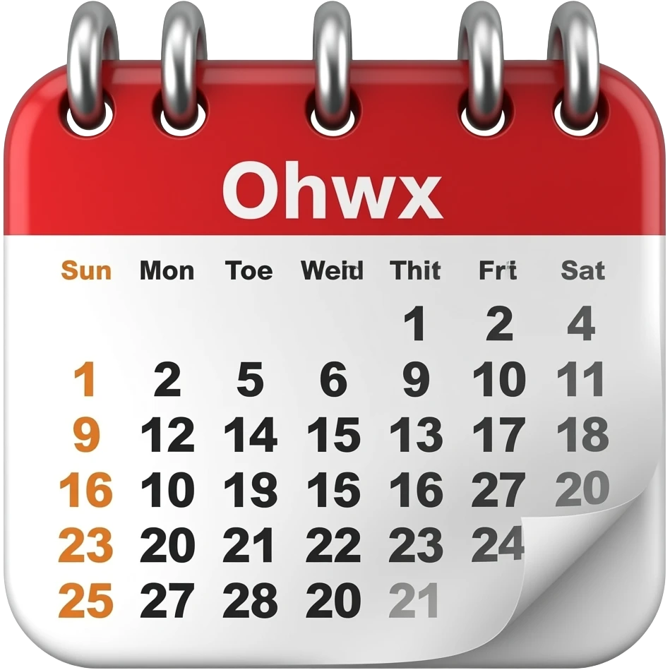 calendario emoji
