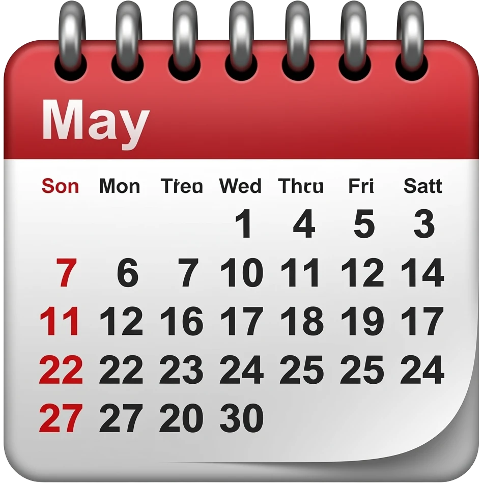 Month May emoji