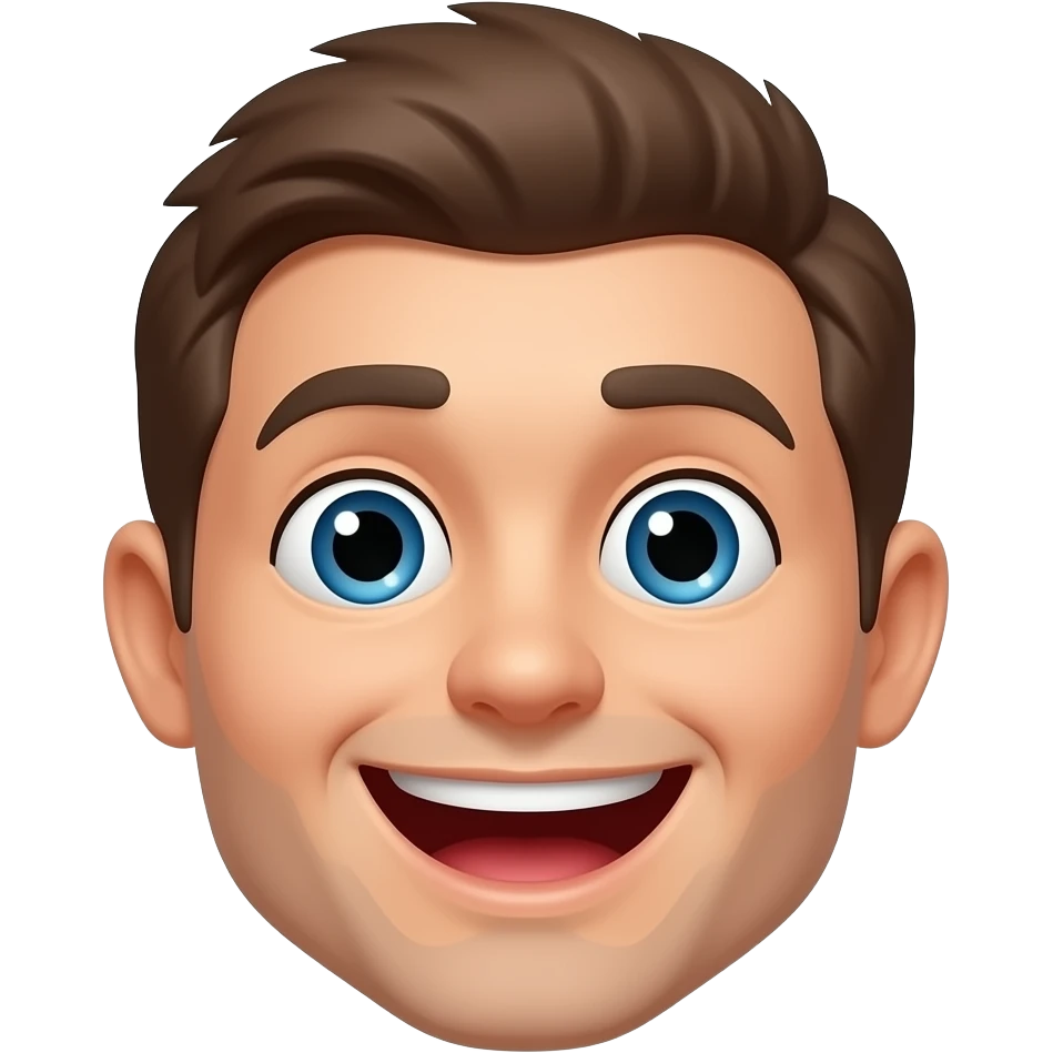 thrilled face emoji