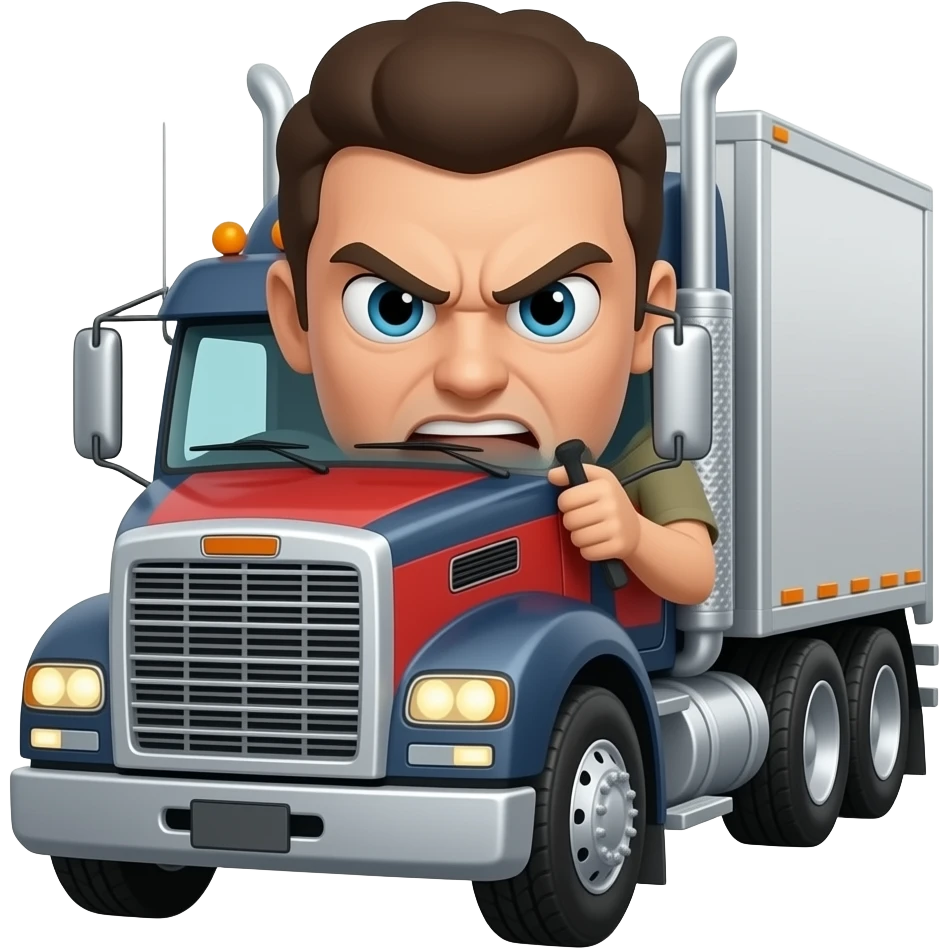 🚚🤬 emoji