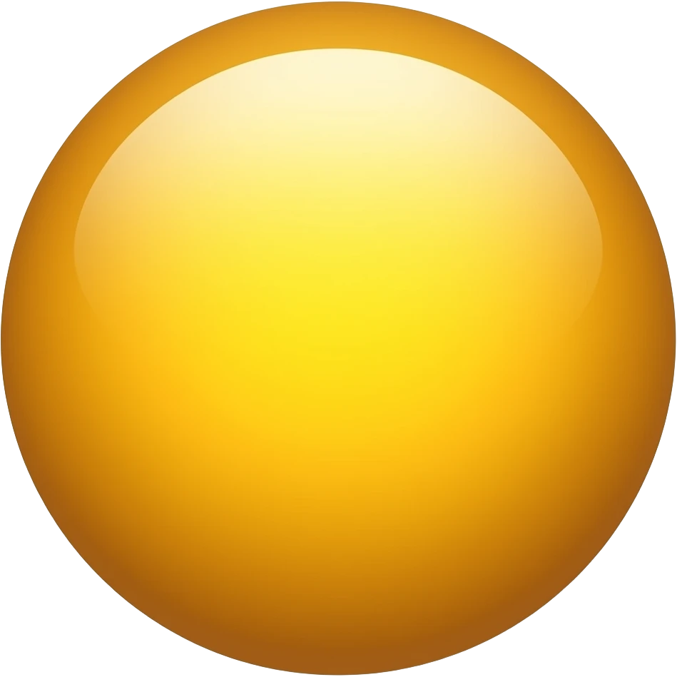 Точка желтая emoji