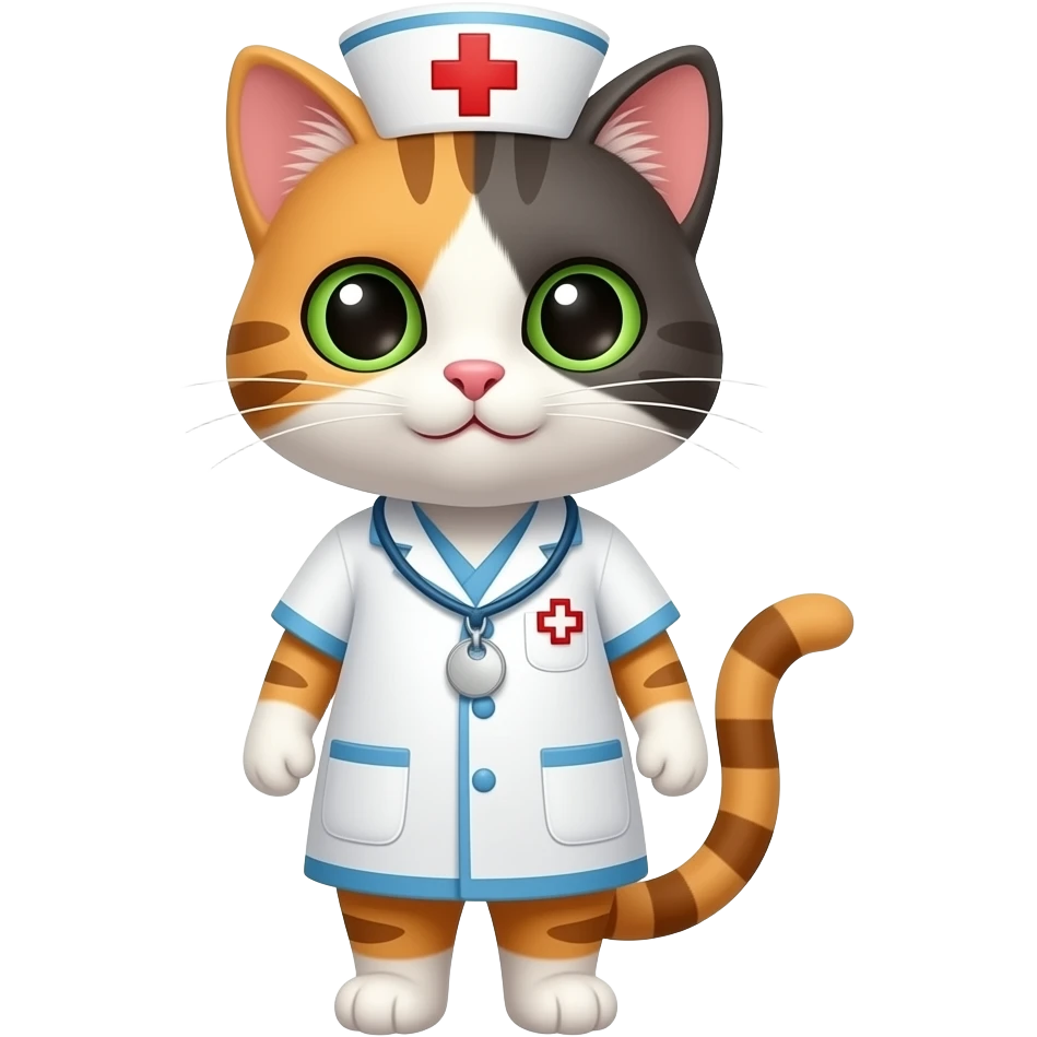 cat nurse emoji