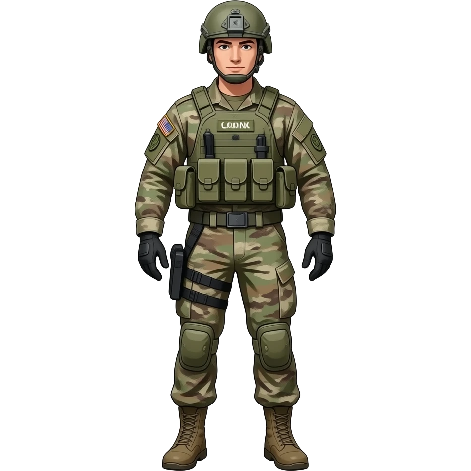 paratrooper emoji