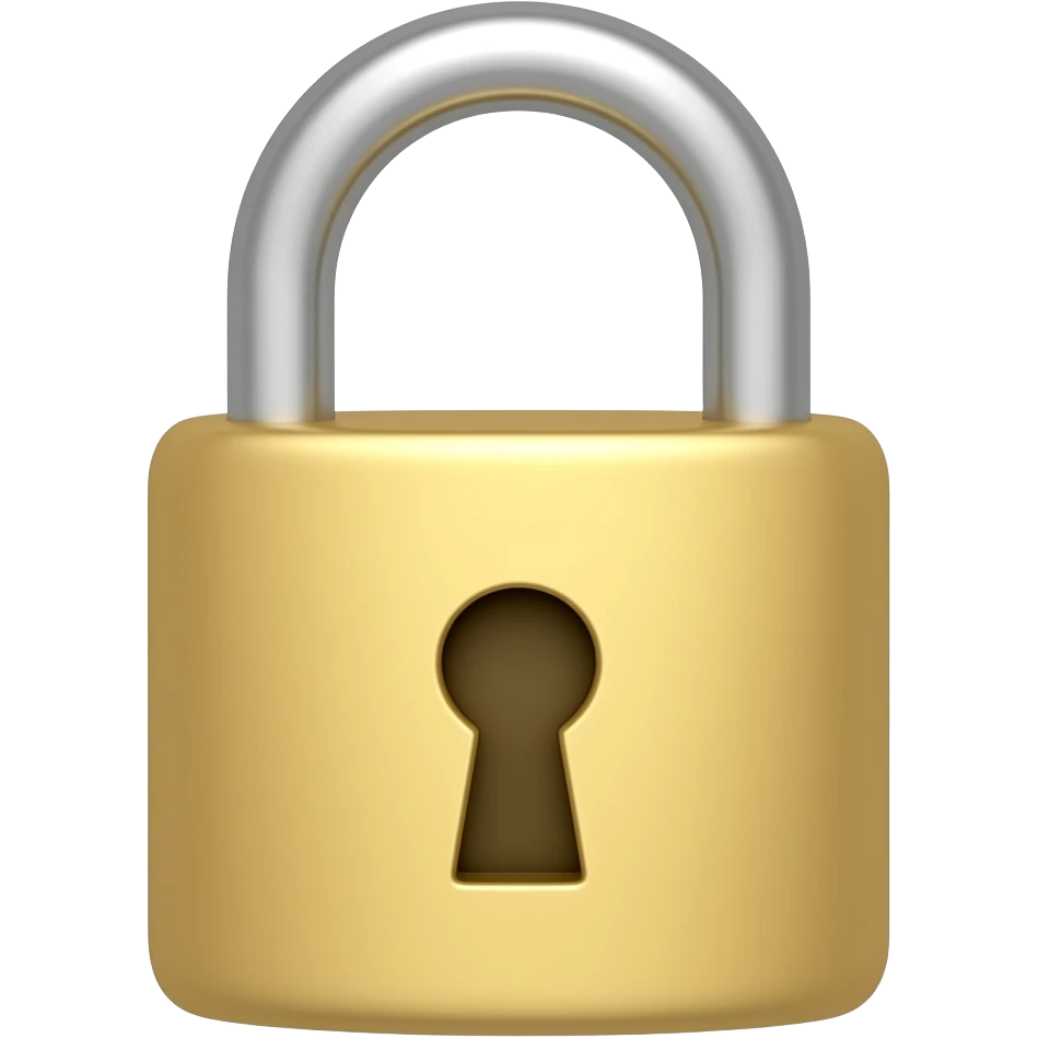 lock emoji