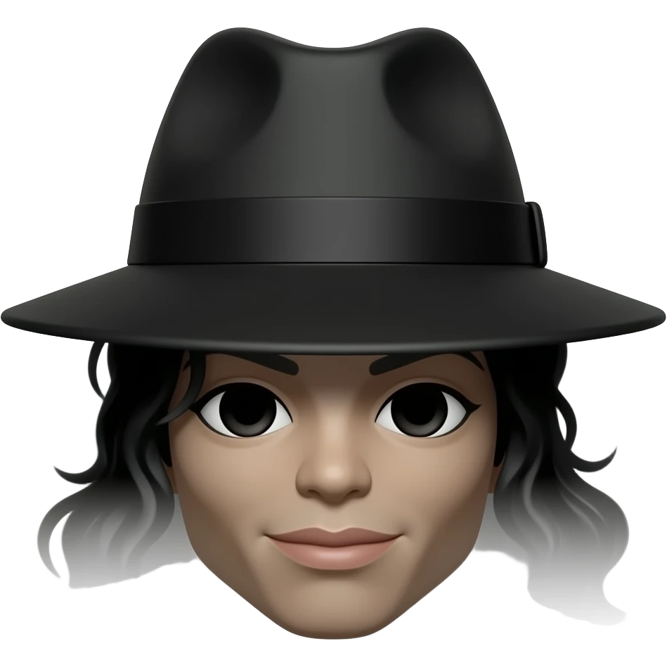 Michael Jackson hat emoji