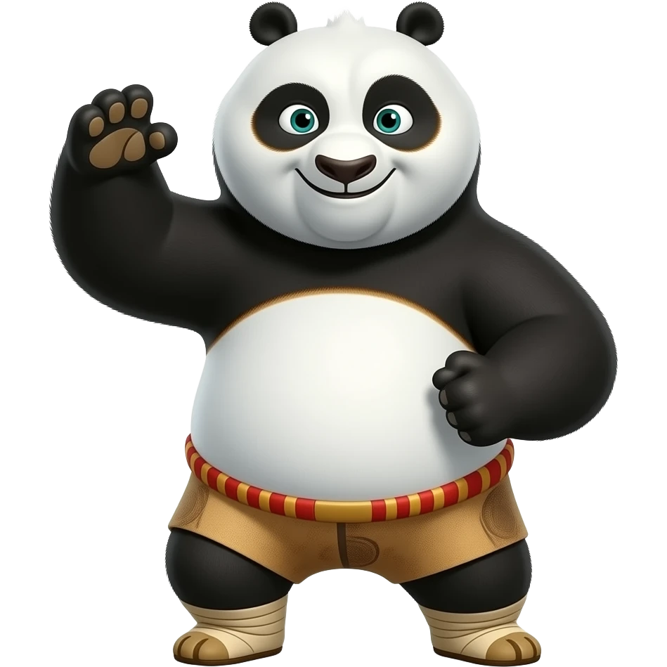 kung fu panda emoji