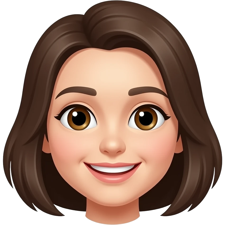 Twarz szczęśliwa female emoji