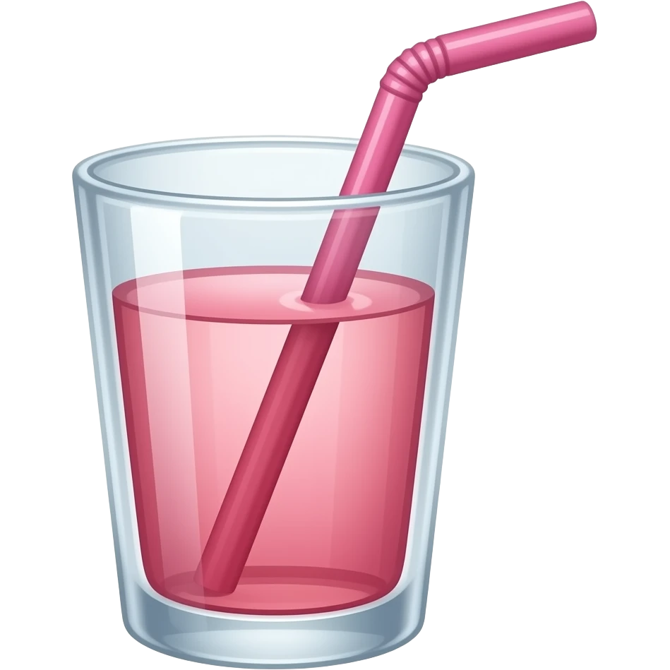 pink drink emoji