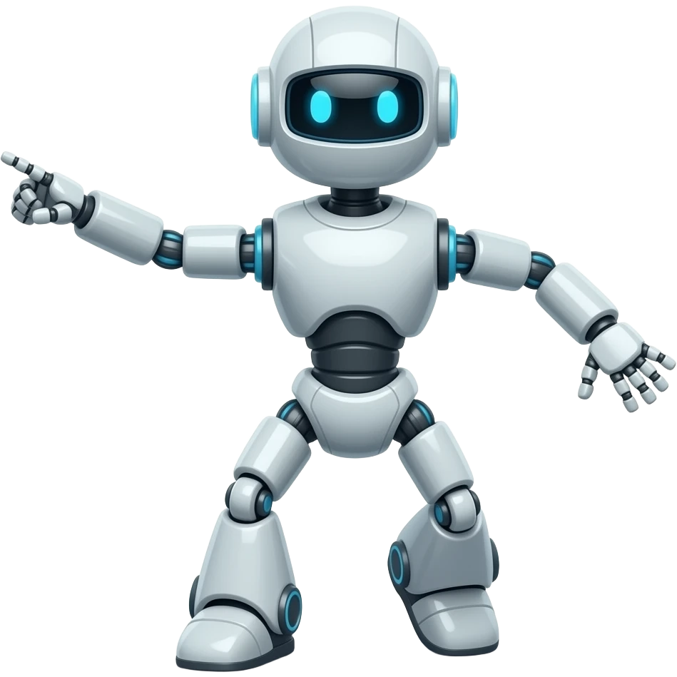 Talent AI robot emoji