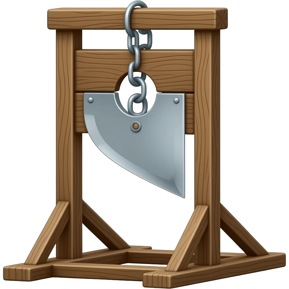 guillotine emoji