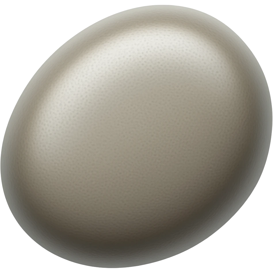 Smooth River stone emoji