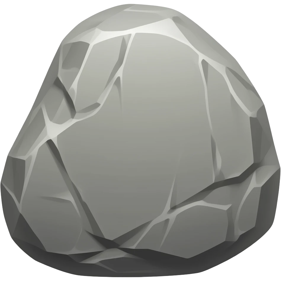 stone emoji