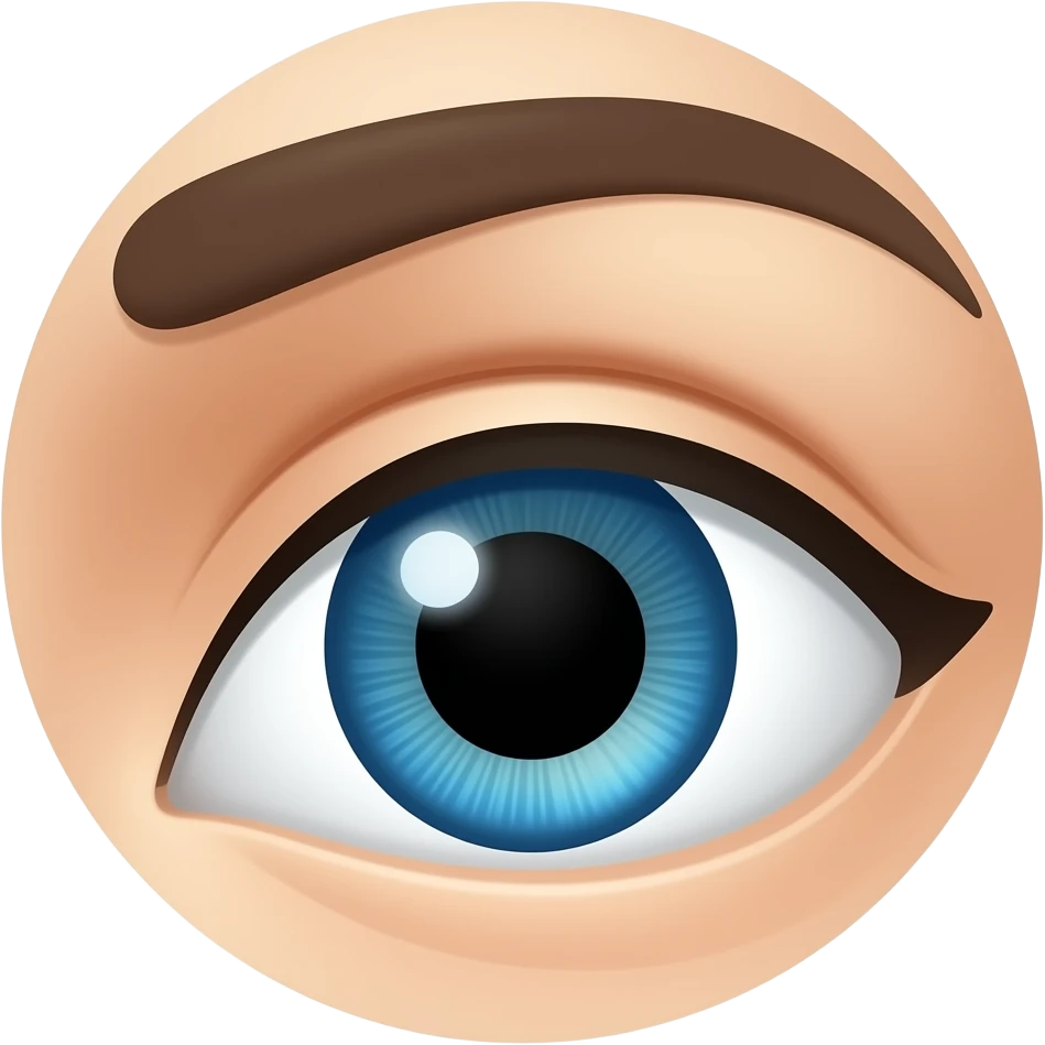 eye close emoji