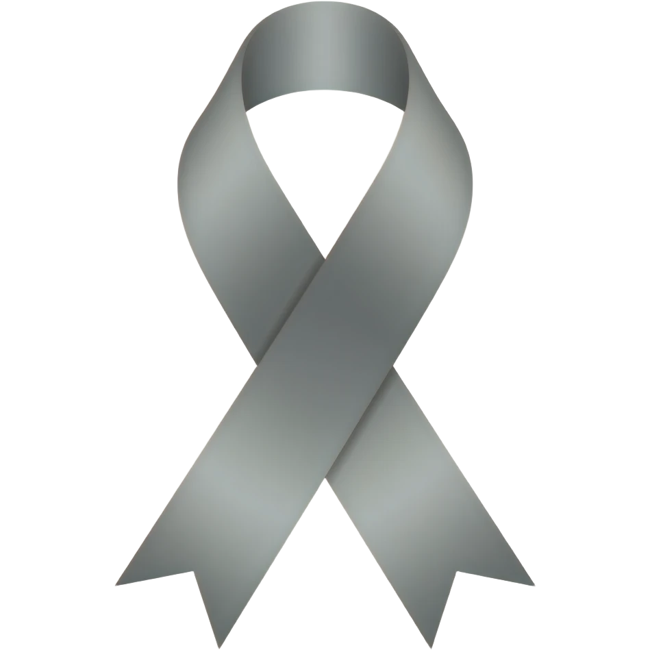fiocco grigio emoji
