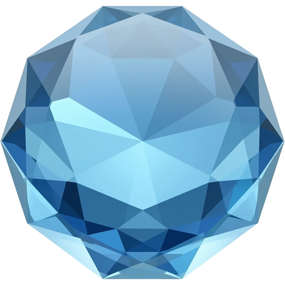 Blue aesthetic emoji