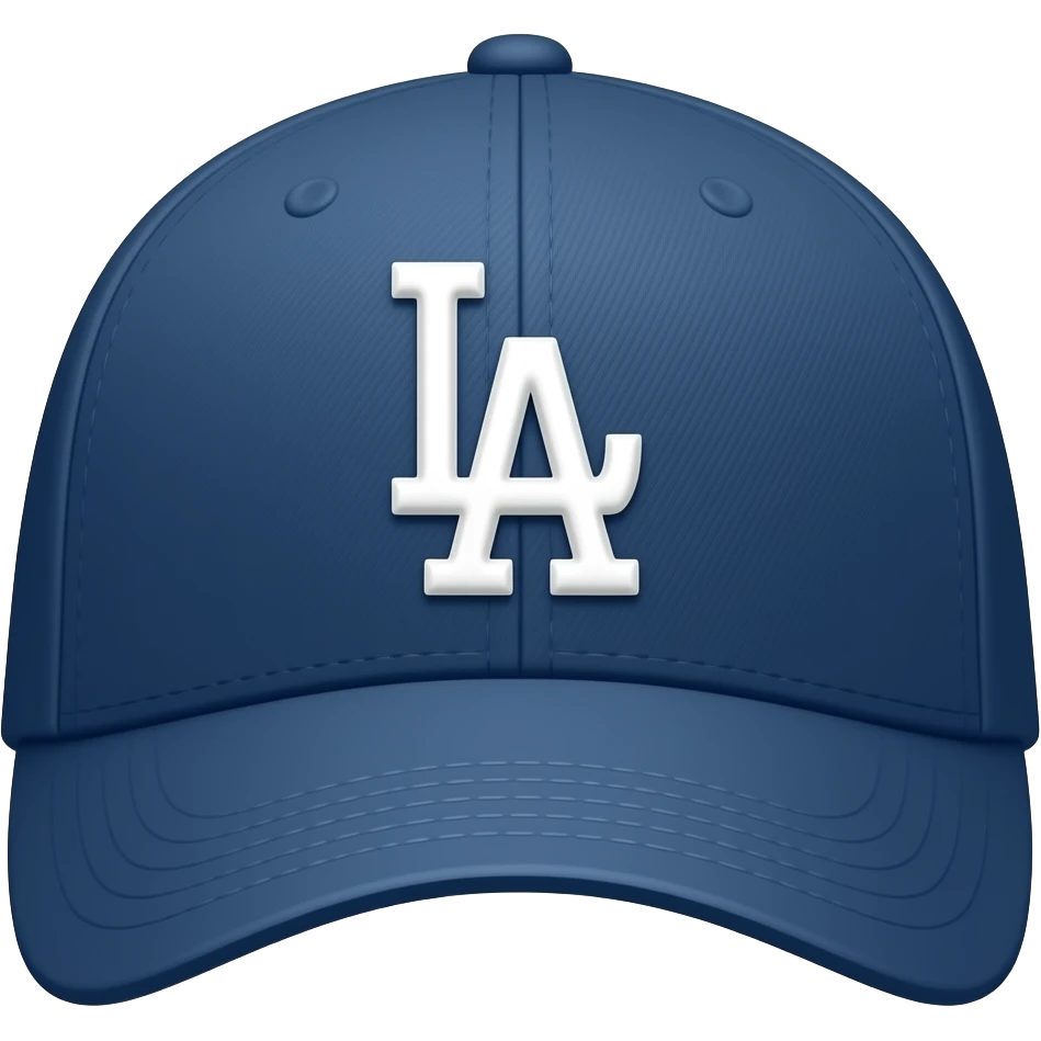 Dodgers hat with padres colors emoji