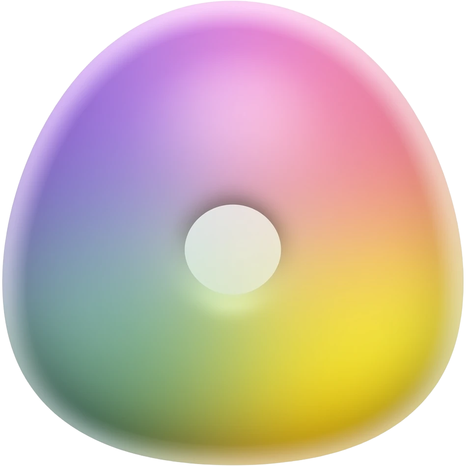 ponles colores morados, rosas y verdees y amarillos emoji
