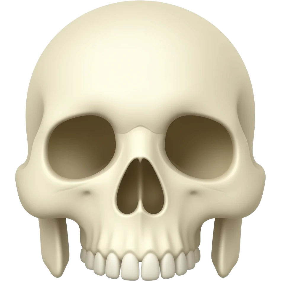 human bone emoji