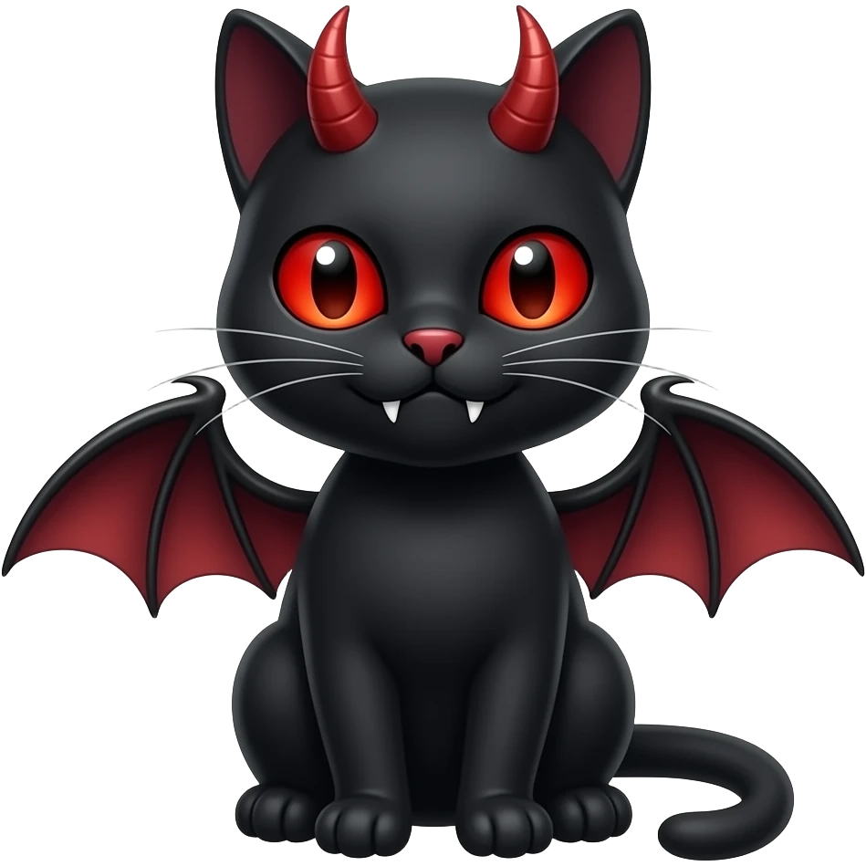 demon cat emoji