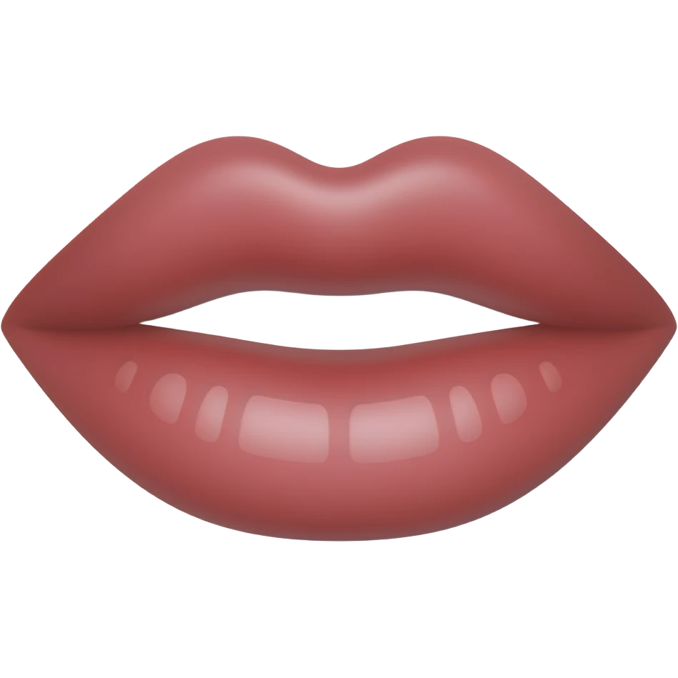 Lip emoji