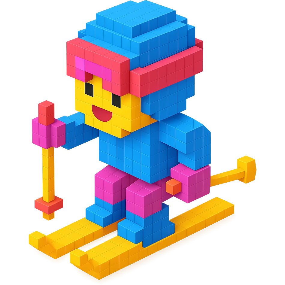 skiing  emoji