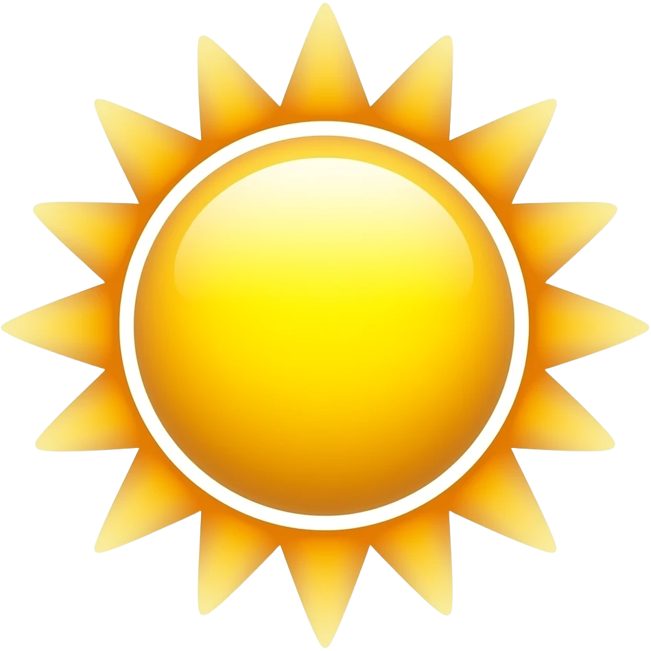 sun emoji