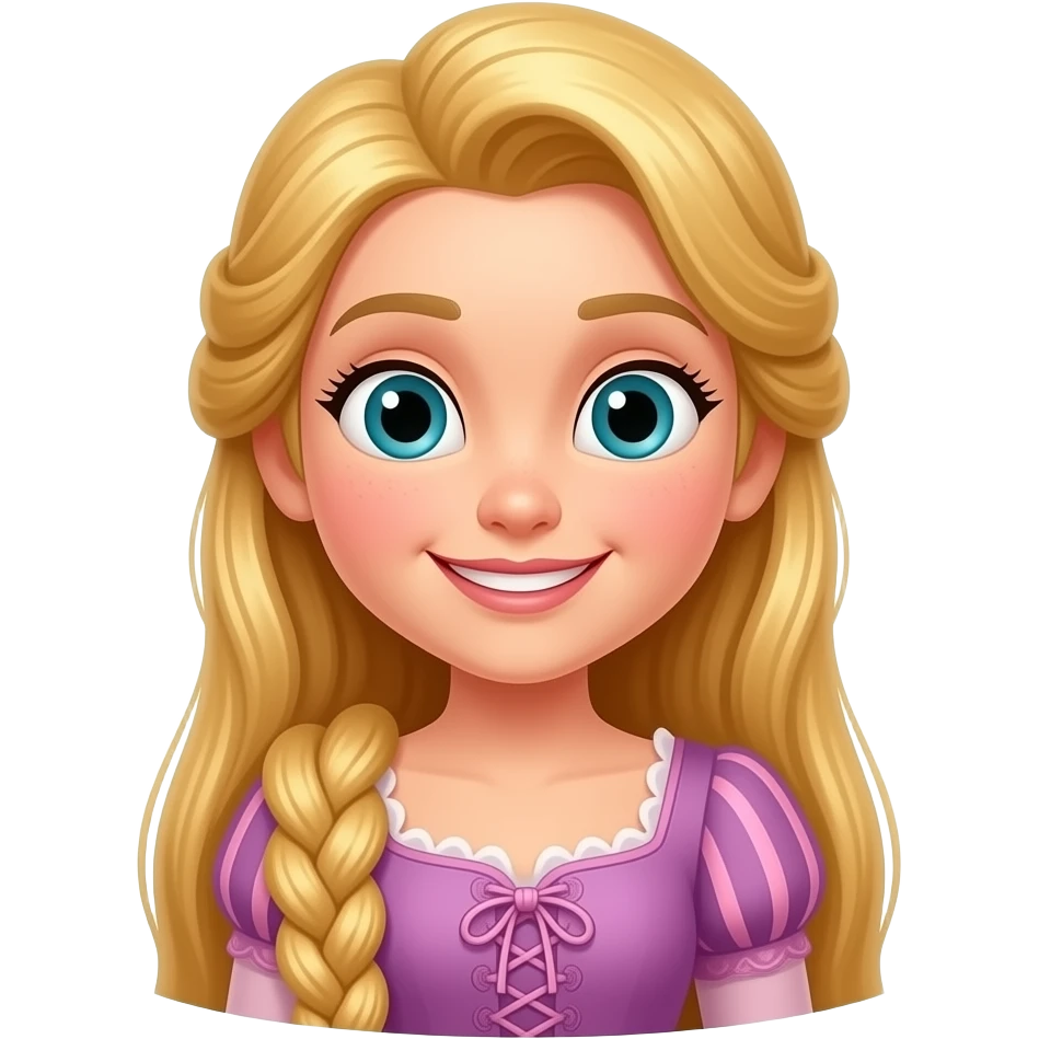 Rapunzel emoji